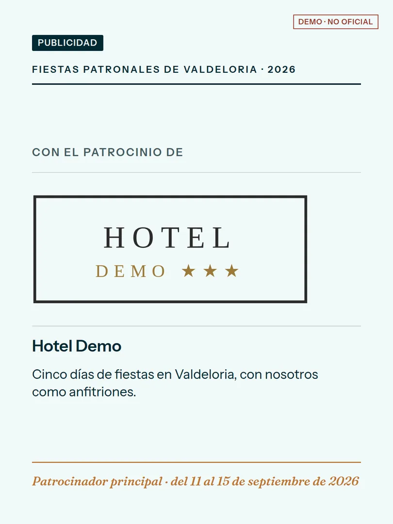 Post de agradecimiento a un hotel patrocinador con la etiqueta Publicidad